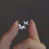 Delicate Butterfly Adjustable Ring